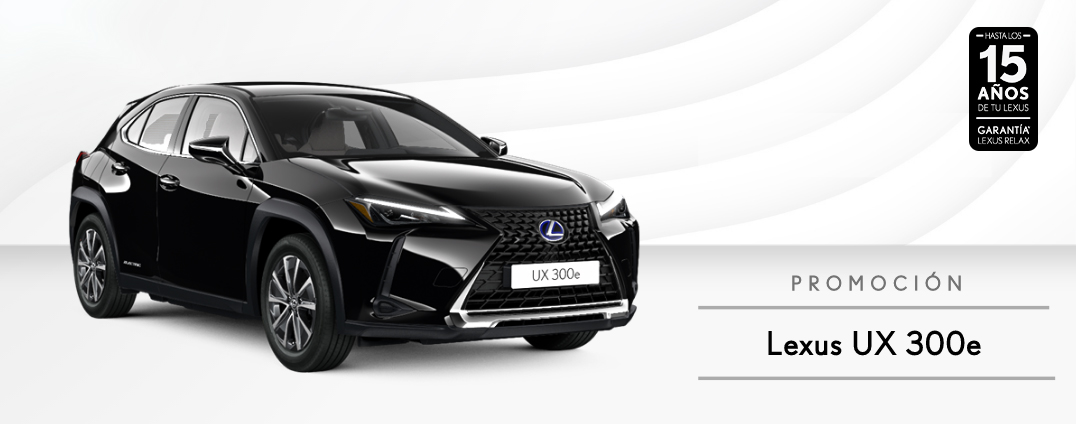 LEXUS UX 300e E-UX POR 350 €/MES*